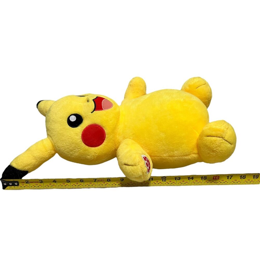 Build-A-Bear Workshop Pikachu Plush Toy 2017 Edition Pokemon Collectible Yellow - Picture 7 of 7